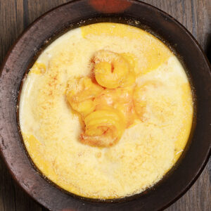 Cazuela de Camarón Gratinada