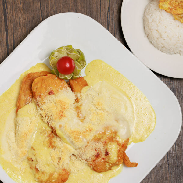 Filete de Tilapia Gratinada