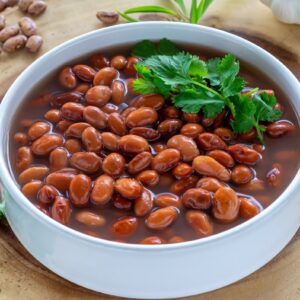 Porción de frijol