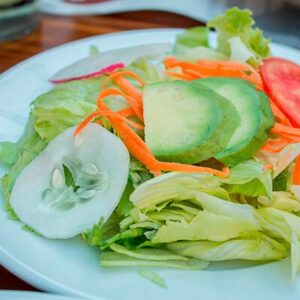 Porción de ensalada