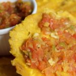 Tostadas de plátano con guiso