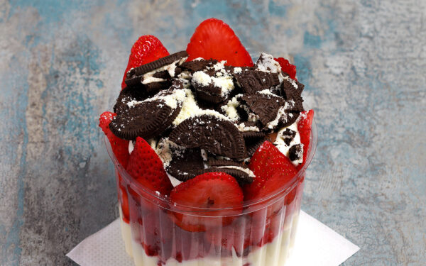 FRUTILLAS CON OREO