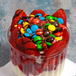 FRUTILLAS CON M&M